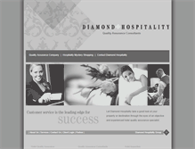 Tablet Screenshot of diamondhospitalitygroup.com